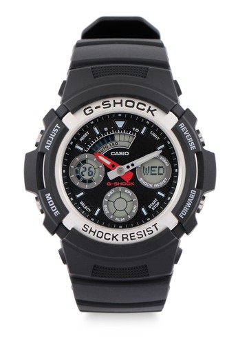 Jual G Shock Men Analog Watches Aw 590 1adr Original Zalora Indonesia