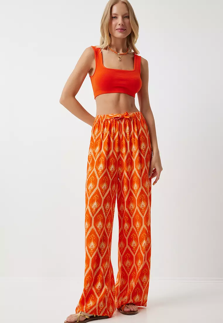 Printed Long Pants