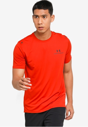 Under Armour red UA Rush Energy SS 39CA8AA58AE569GS_1