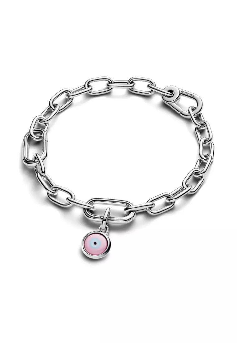 Engravable Evil Eye Murano Glass Mini Dangle Charm