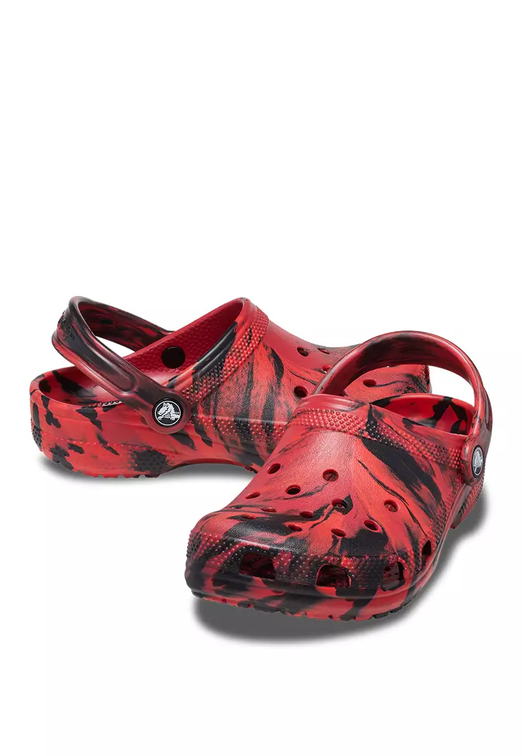 Buy Crocs Kids Classic Marbled Clogs 2024 Online ZALORA Singapore