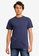 Abercrombie & Fitch navy Essential Crews T-Shirt 5AC6CAAAFBED52GS_4