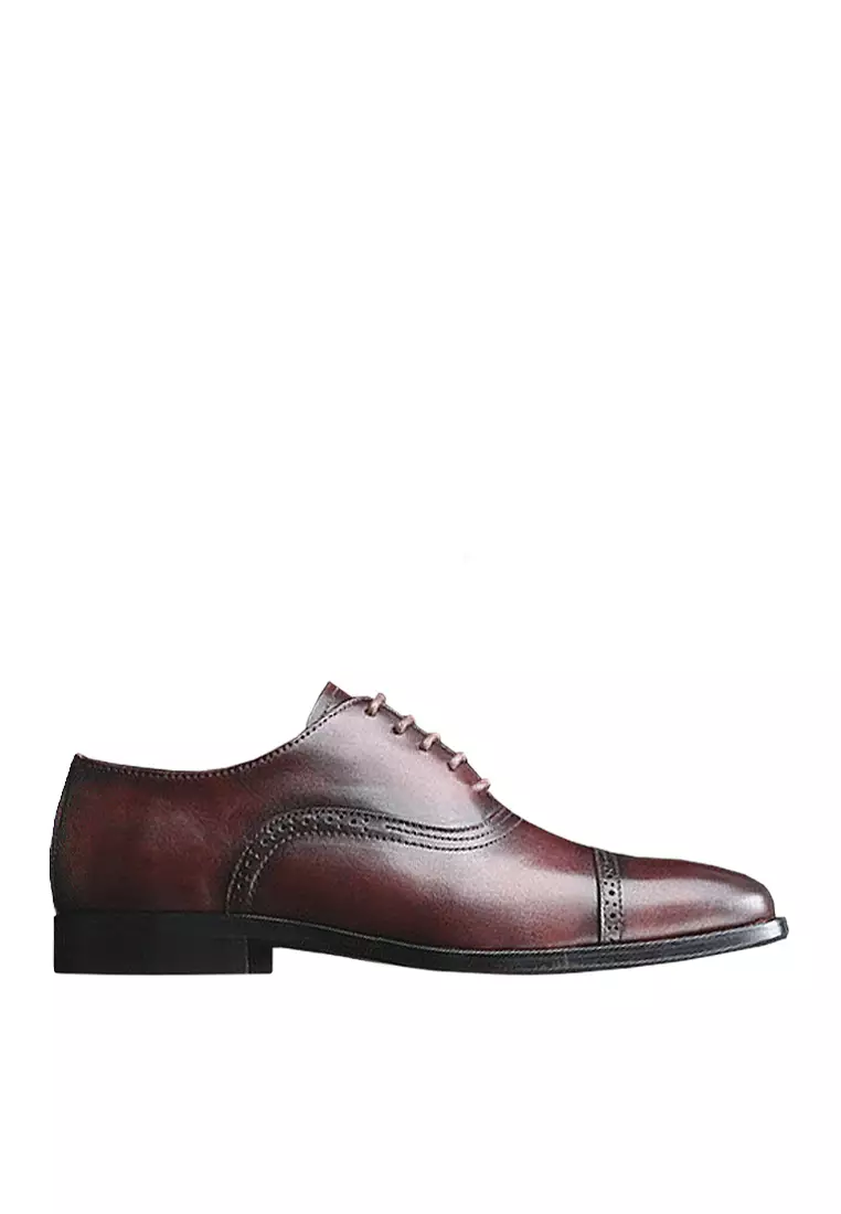 Discount on Twenty Eight Shoes  shoes - SKU: VANSA Brogue Top Layer Cowhide Oxford Shoes VSM-F2020718