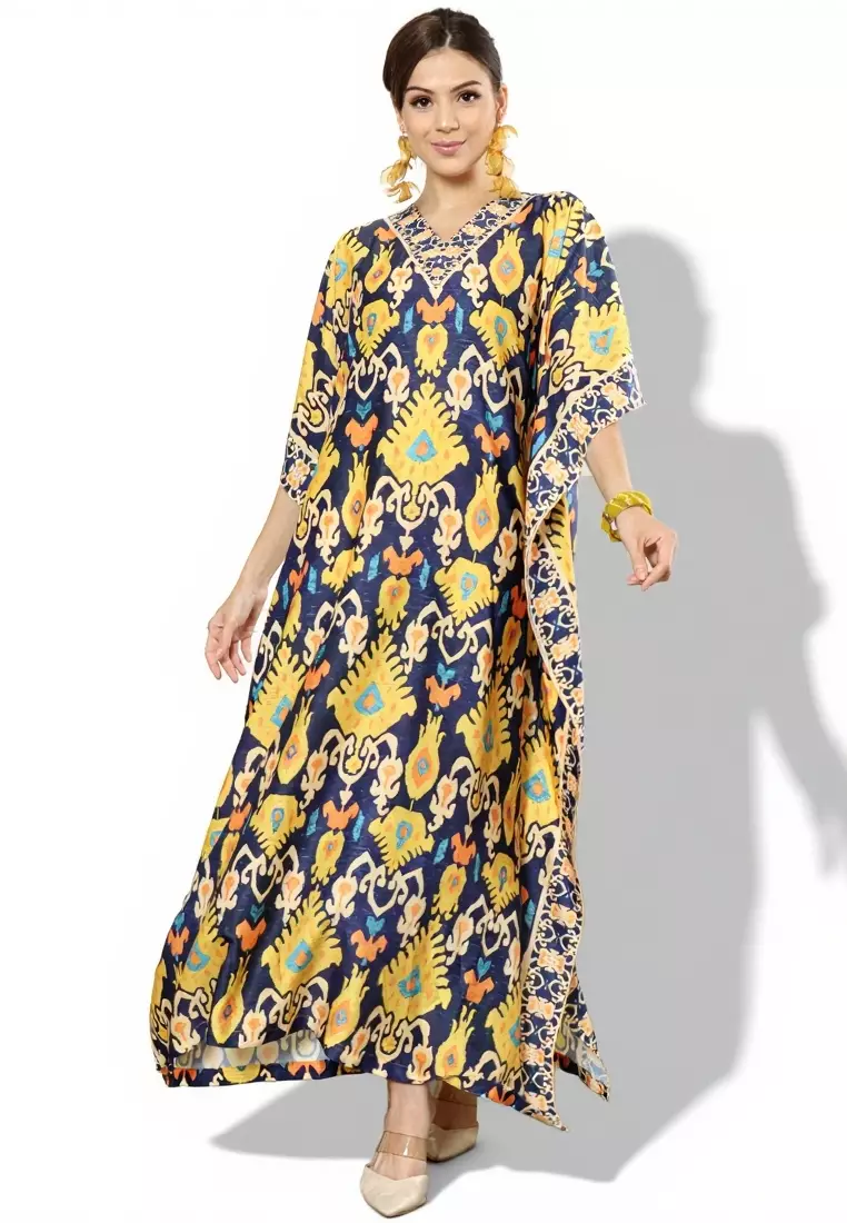Kanzi Exclusive Short Sleeve Classic Kaftan