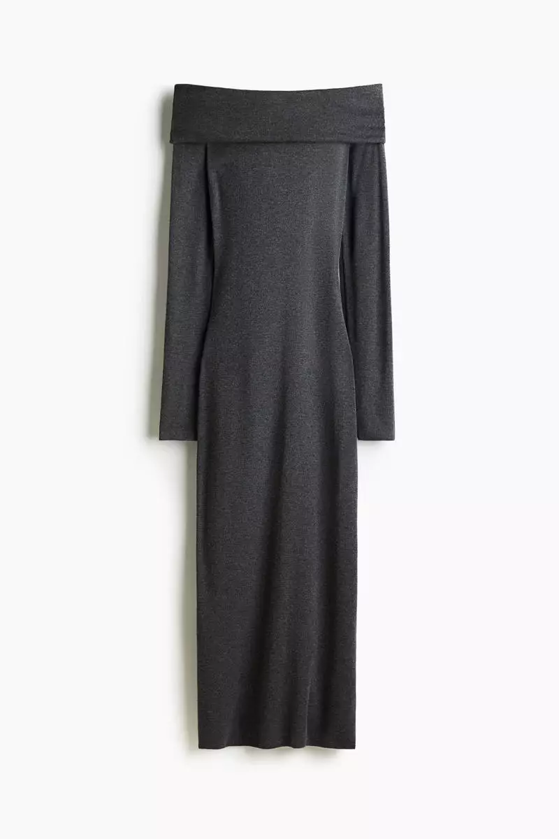 Off-the-shoulder dress