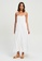 Calli white Cooper Midi Dress F6178AAA4774AFGS_1