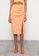 LC WAIKIKI orange Zippered Waist Plaid Poplin Women's Skirt 2F1E8AAA599D53GS_3