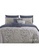 AKEMI AKEMI Cotton Select Fitted Bedsheet Set - Adore 730TC (Kanuha). D7740HL04E1CB6GS_1