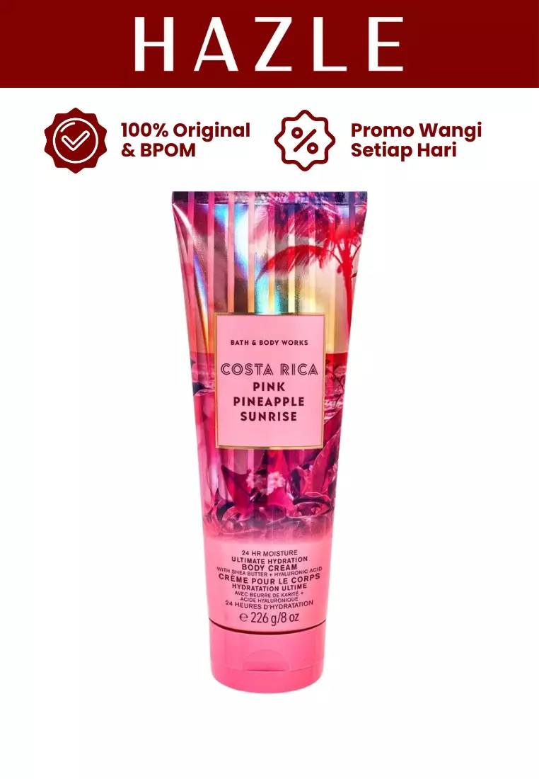Bath & Body Works Pink Pineapple Sunrise Ultimate Hydration Body Cream Woman 226 gr