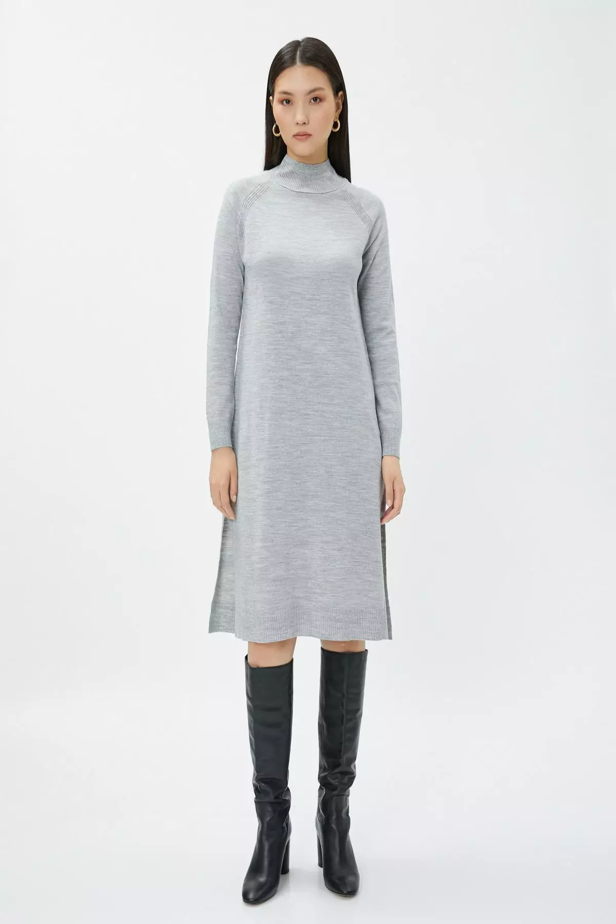 Knit Midi Dress