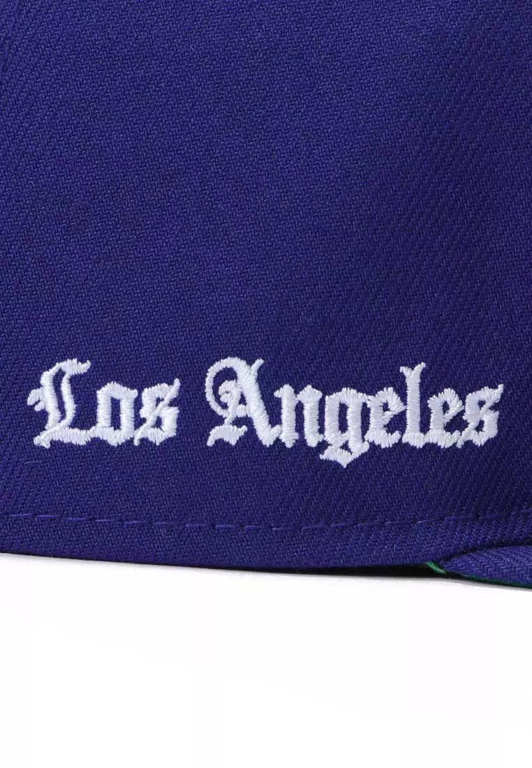 NE Los Angeles Dodgers Old English Royal Blue 59FIFTY Fitted Cap