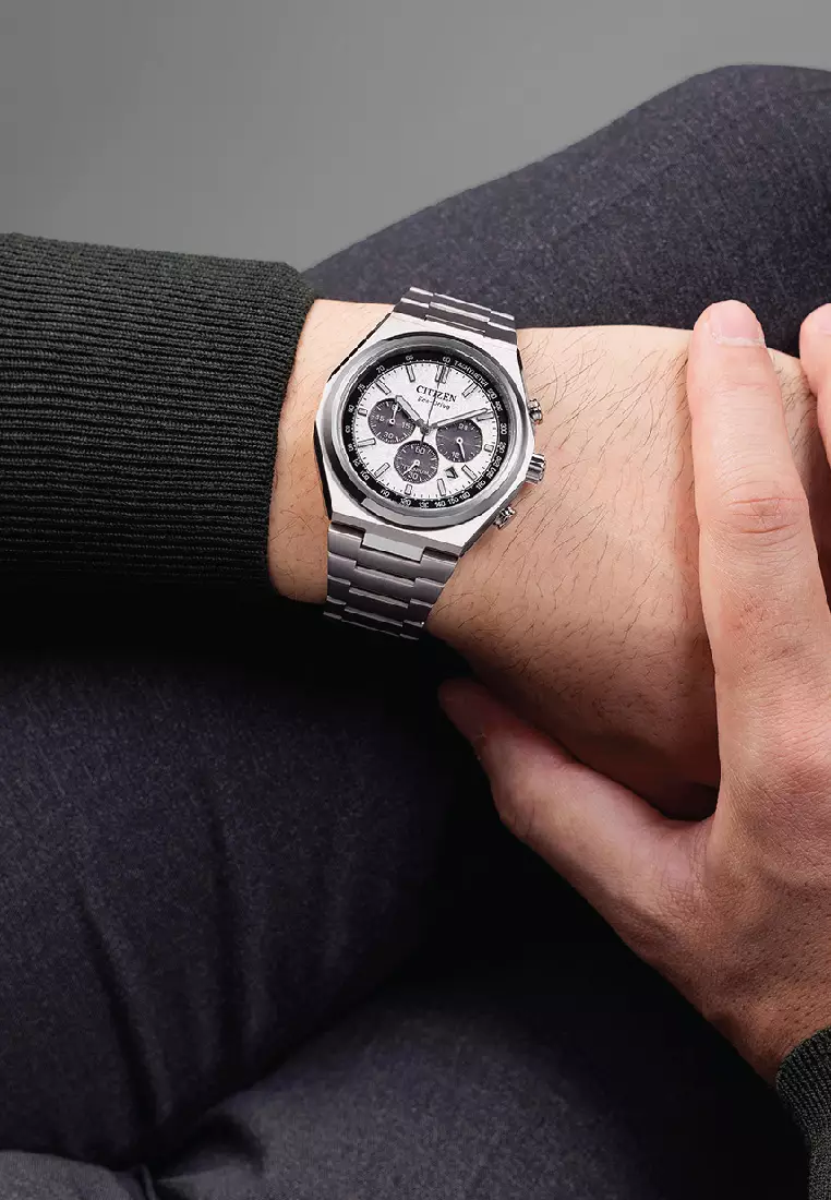 Buy Citizen Citizen Zenshin Eco-Drive Chronograph Super Titanium