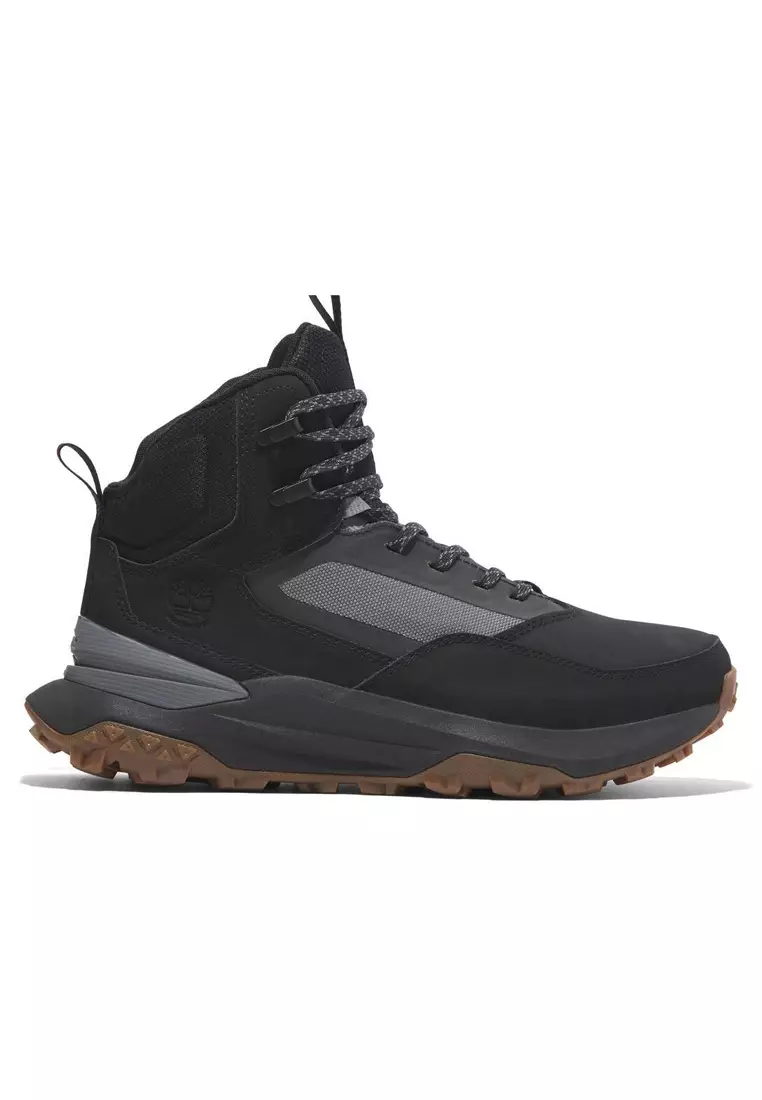 「即日発送」timberland black Timberland Men's Motion Access Mid Waterproof Hiking Boot