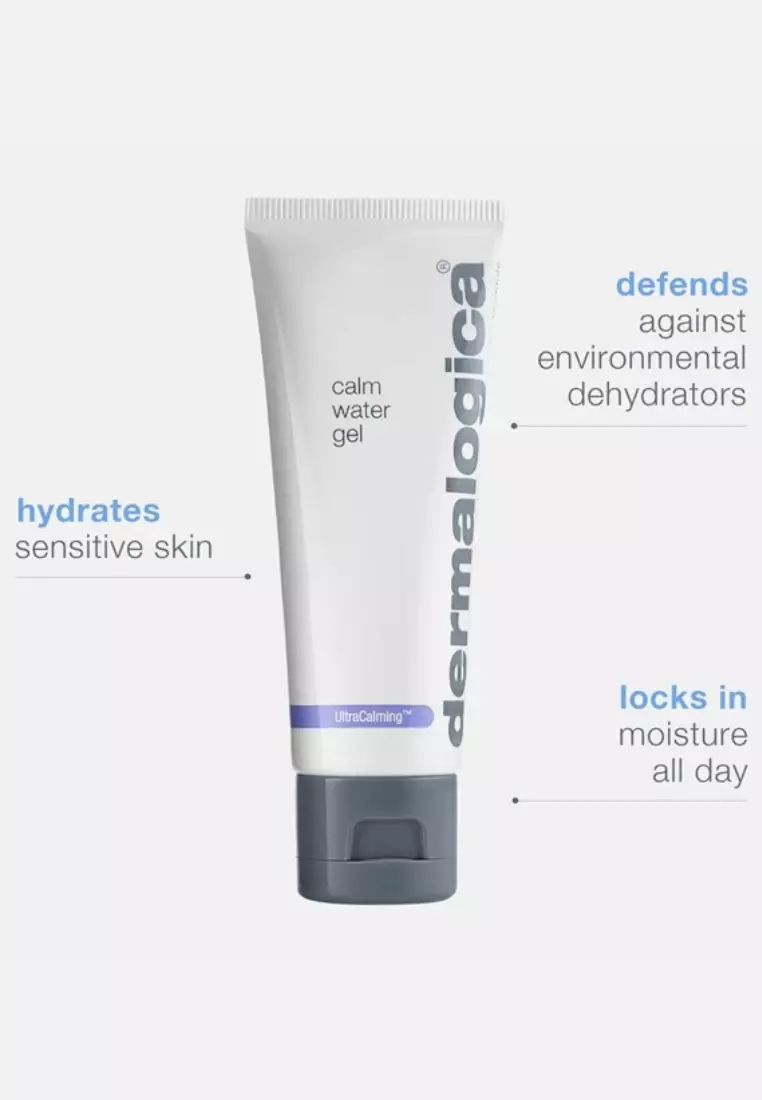 calm water gel, calms and hydrates sensitive skin