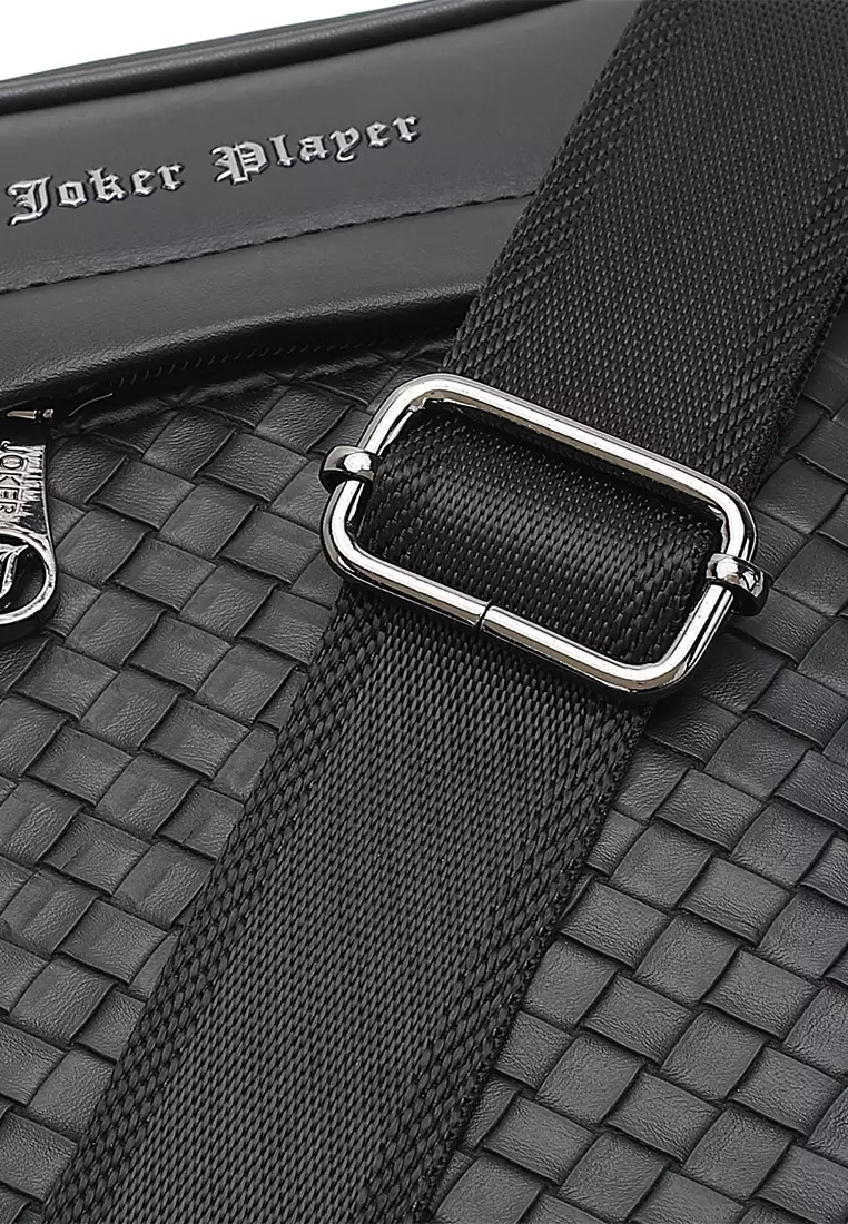 Men's Sling Bag / Crossbody Bag - Black