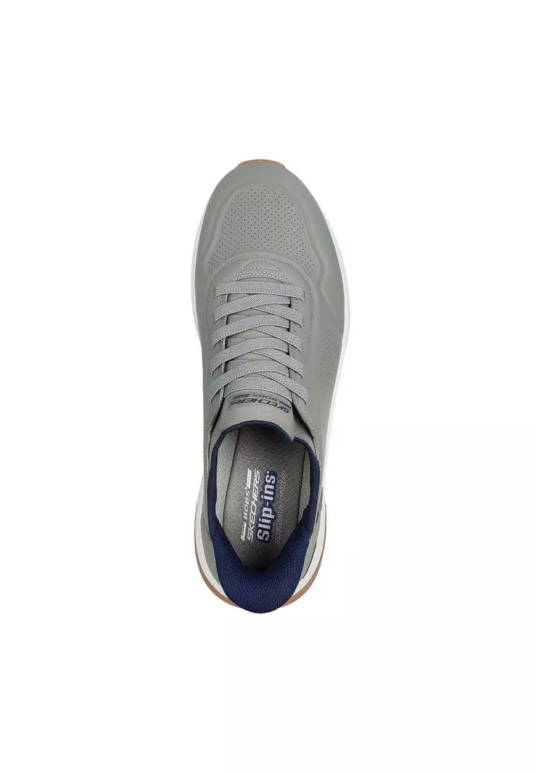 Skechers Men Slip-Ins BOBS Sport Squad 4 Shoes - 118424-OLV