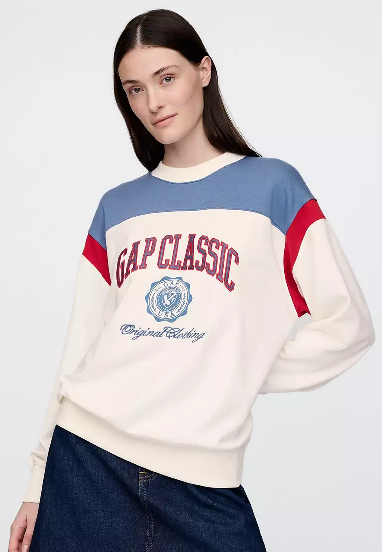 Buy GAP Logo Tunic Crew Sweatshirt 2025 Online ZALORA