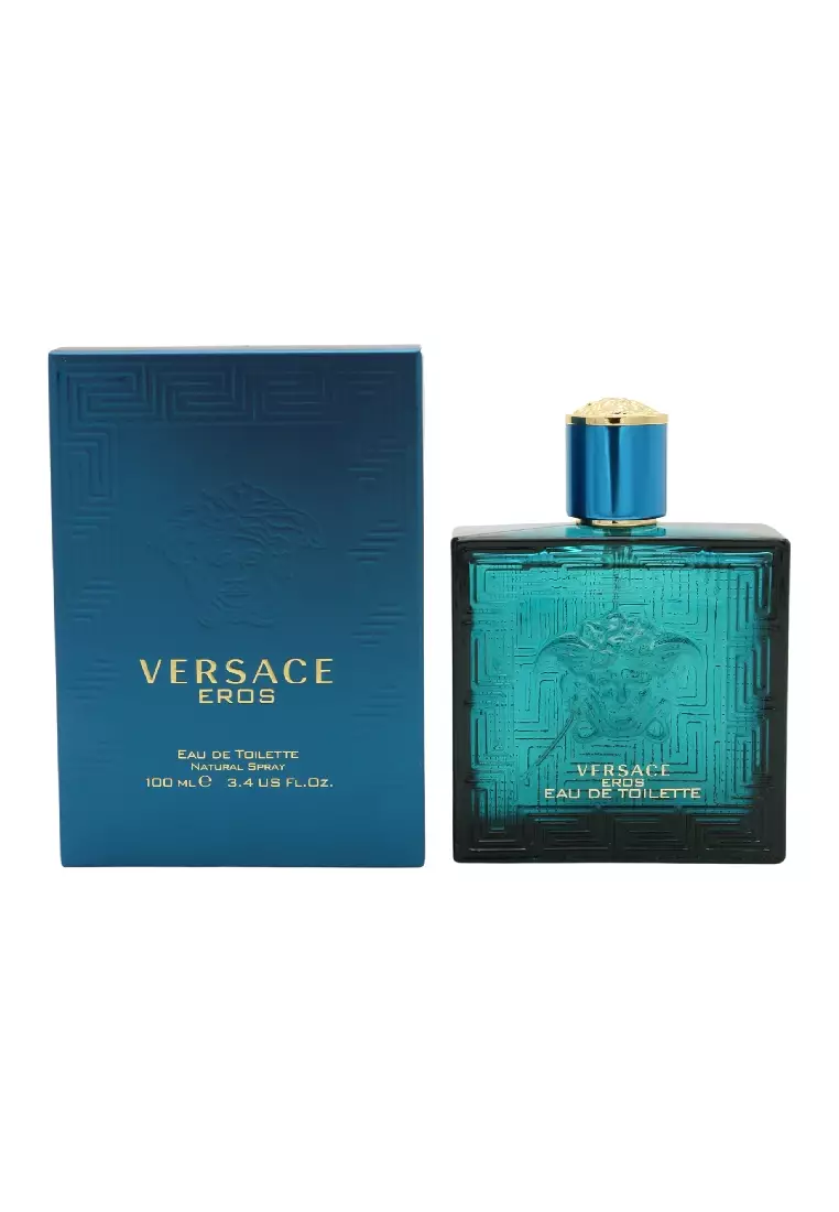 香水(男性用) VERSACE EROS Eau de Toilette 100ml Eros EDT 100 ml Blue | VERSACE