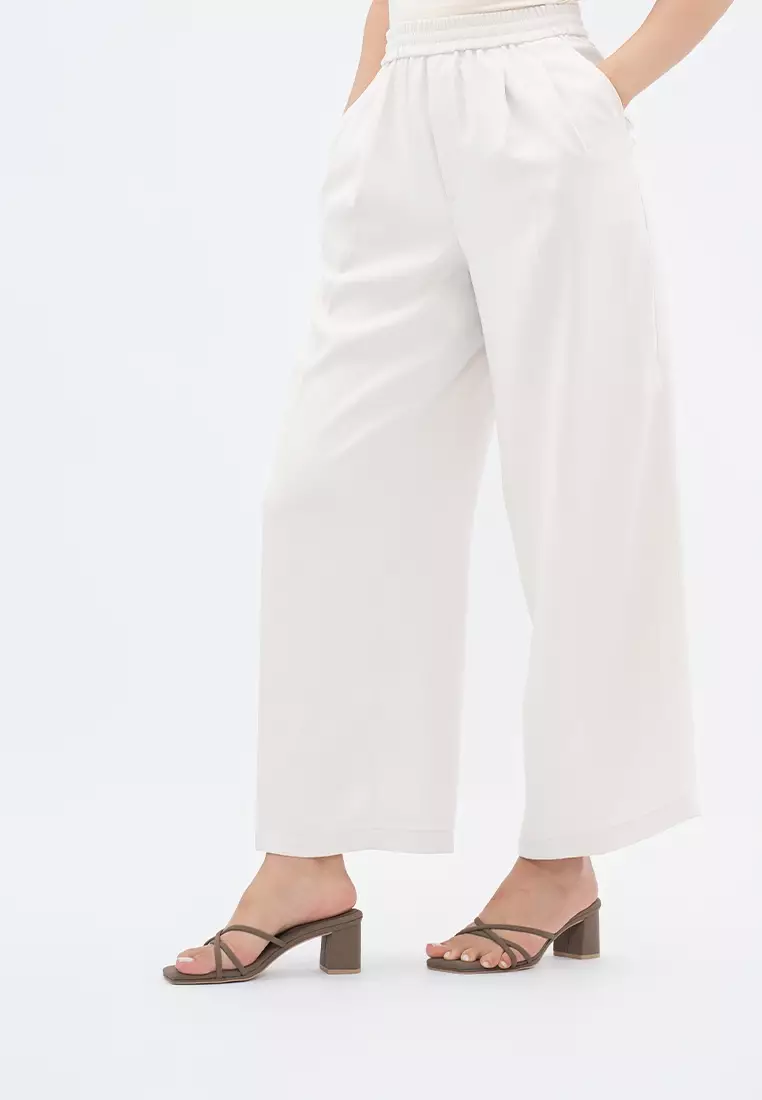 CLOUDFOAM STRAPPY BLOCK HEEL SLIDE方頭踝帶粗跟拖鞋