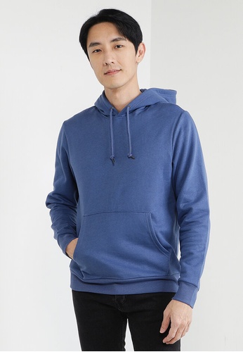 Old Navy blue Core Popover Hoodie C7875AAF808125GS_1