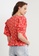 TOPSHOP red Topshop red floral tie front tea blouse 41618AA40E22C1GS_1
