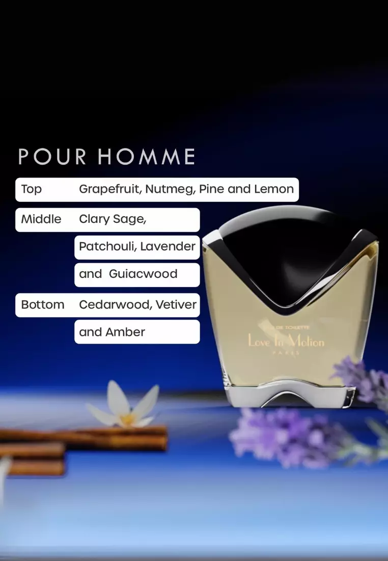 Perfume love shop in motion