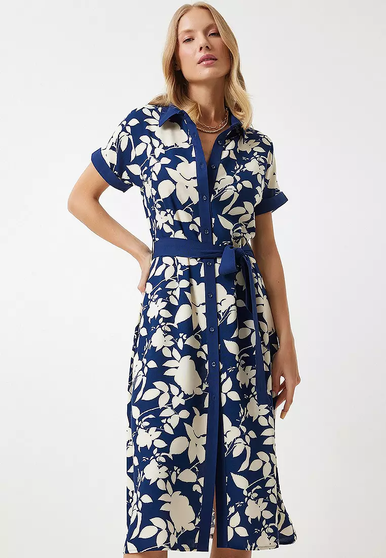 Floral Summer Viscose Dress