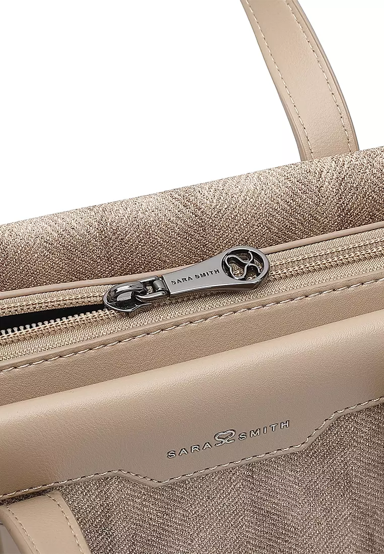 Women's Top Handle Bag / Sling Bag / Crossbody Bag / Shoulder Bag - Khaki