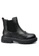 Twenty Eight Shoes black Vintage Cow Leather Brogue Boots QB168-7 F4D36SH81027F6GS_1