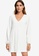 REUX white Carey Mini Dress CD062AA612B967GS_1