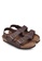 Birkenstock 褐色 Milano Birko-Flor Sandals BI090SH64HNFMY_4