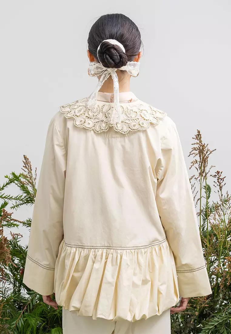 Kami Caia Puffy Outer Taupe