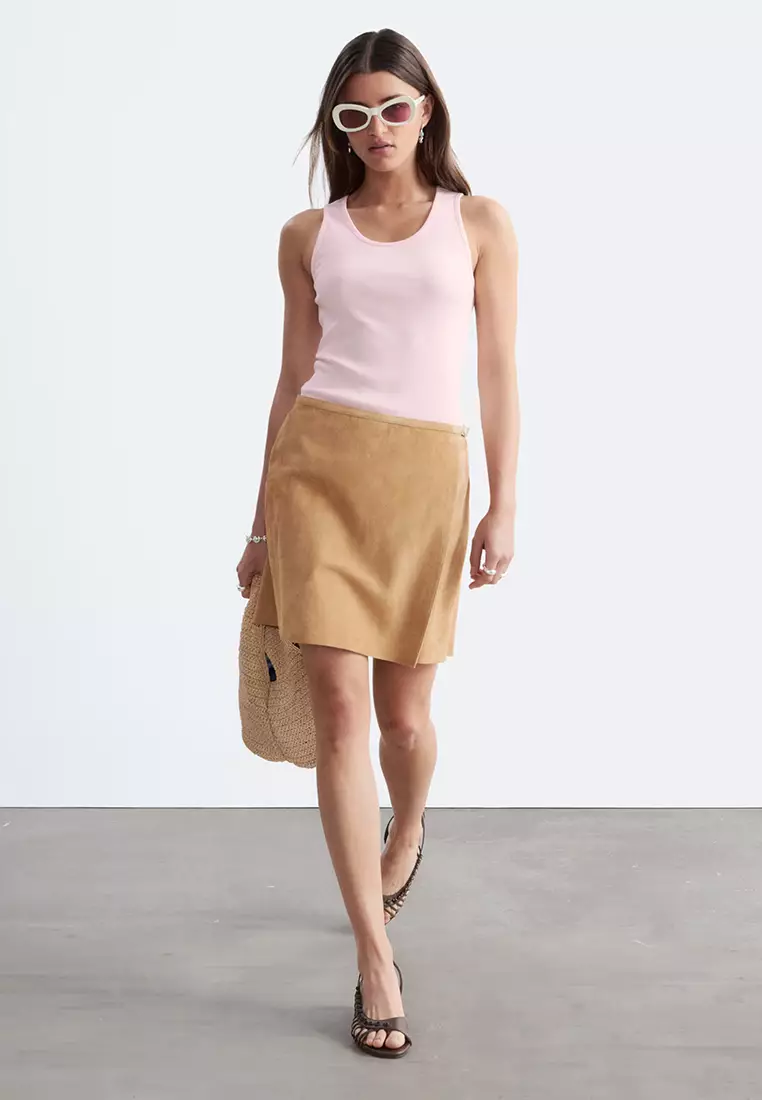 Ribbed Cotton Tank Top