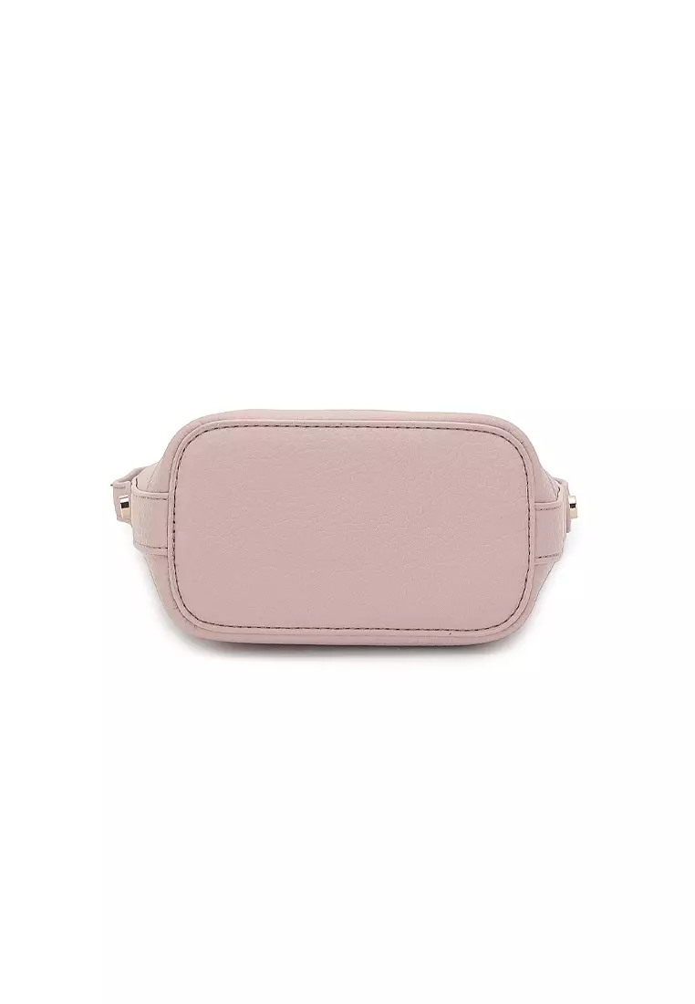 Women's 2 in 1 Top Handle Bag / Sling Bag / Shoulder Bag - Pink