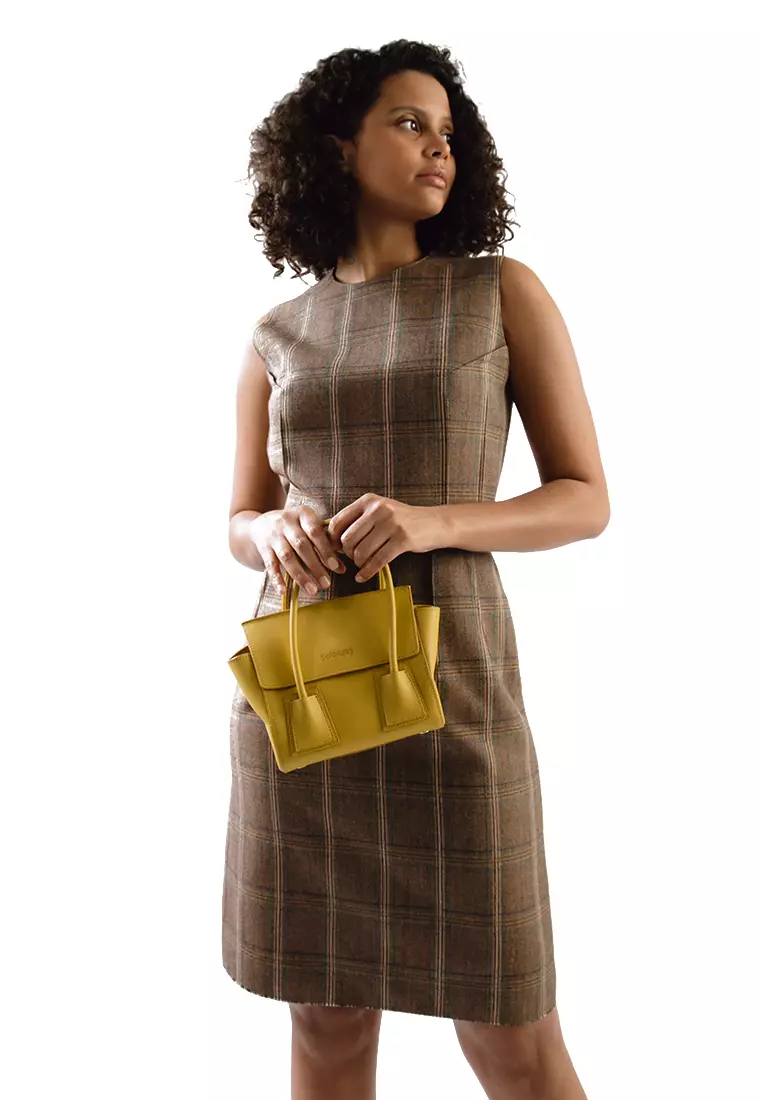 UNNI Mini Top Handle Bag - Mustard