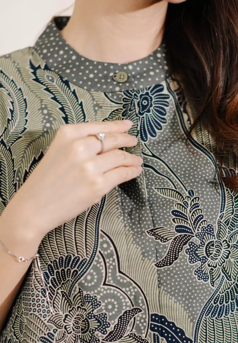 My Aksa Batik Wanita Blouse Benthia Benigno