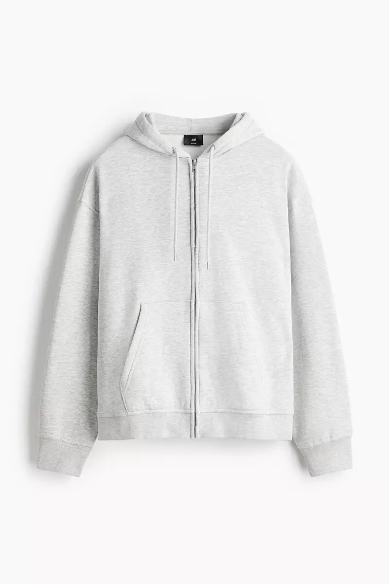 Loose  Fit Zip-through hoodie