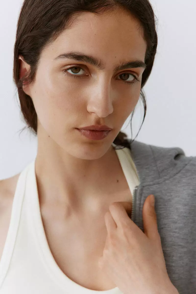 Cotton halterneck top