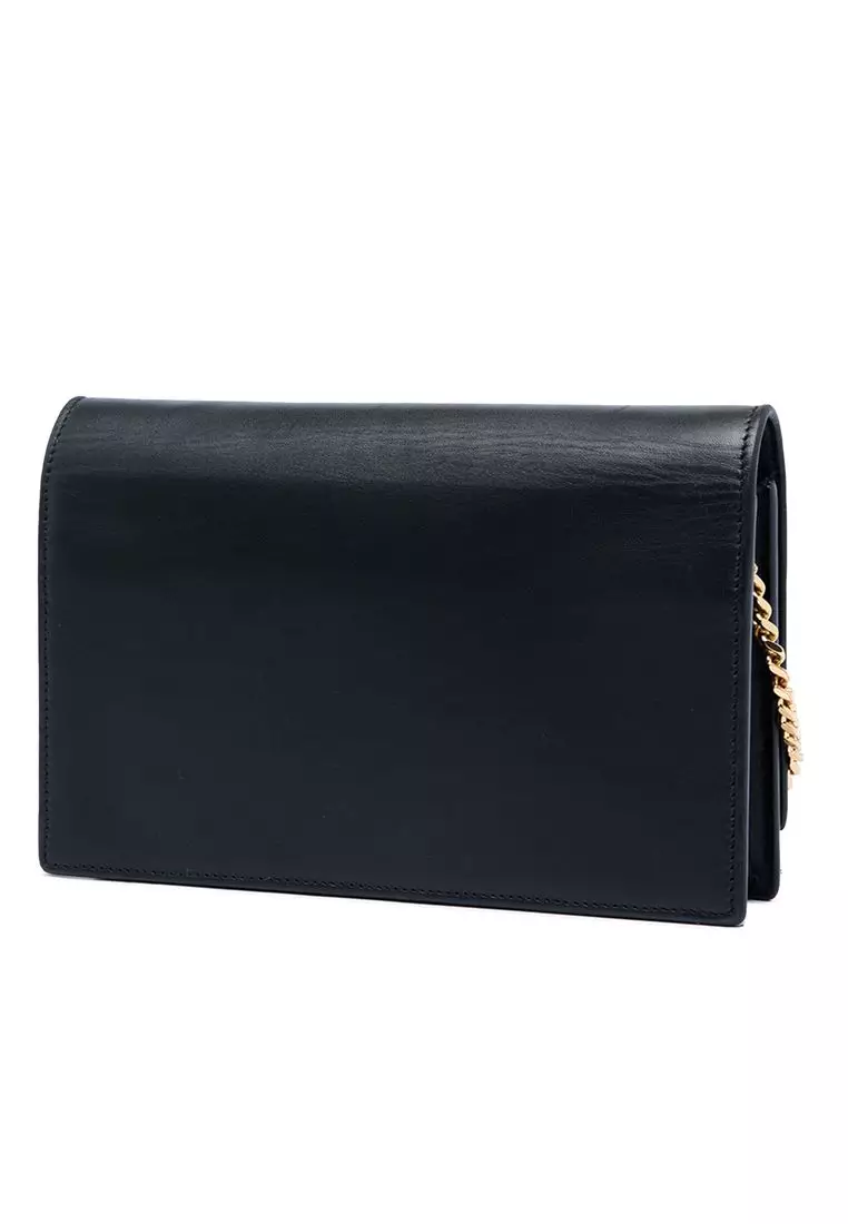Pre-Loved Saint Laurent Small Smooth Calfskin Monogram Kate Tassel Crossbody