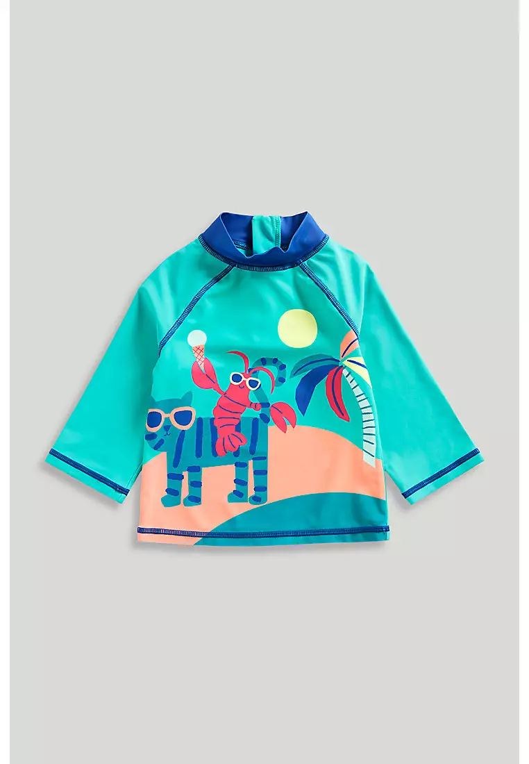 Buy Mothercare Lobster Sunsafe UPF50+ Rash Vest Online | ZALORA Malaysia