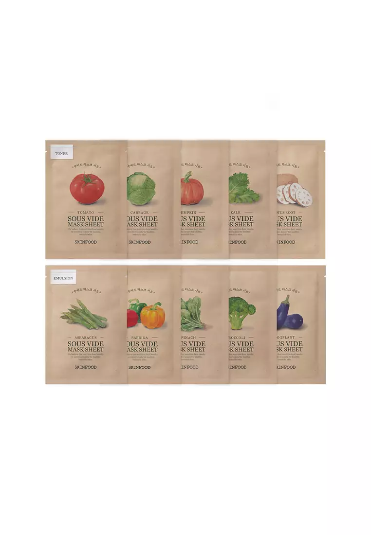 SKINFOOD - Paprika Sous Vide Mask Sheet