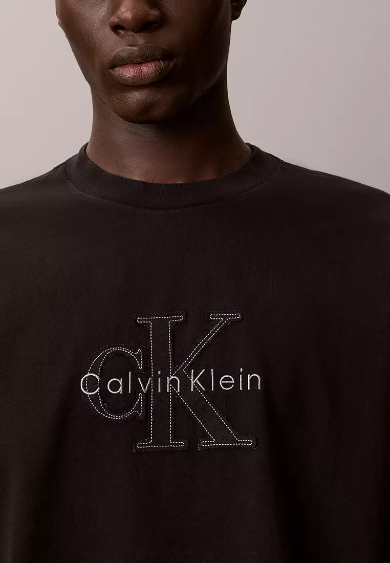 Relaxed Logo Appliqué T-Shirt - Calvin Klein Jeans
