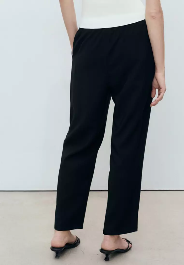 Drawstring Flowy Trousers