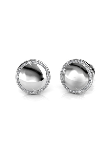 Her Jewellery silver Elegance Cufflinks  - Made with premium grade crystals from Austria HE210AC86CIZSG_1