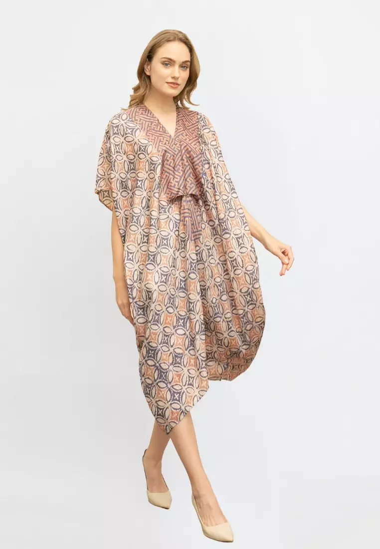 Nayara Dress Batik Anindia coklat