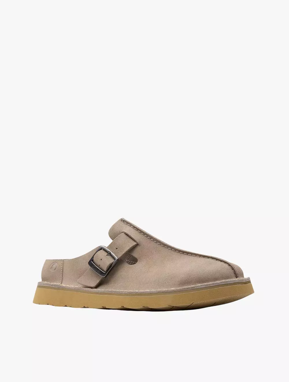 Clarks Solsbury Mule Grey Suede