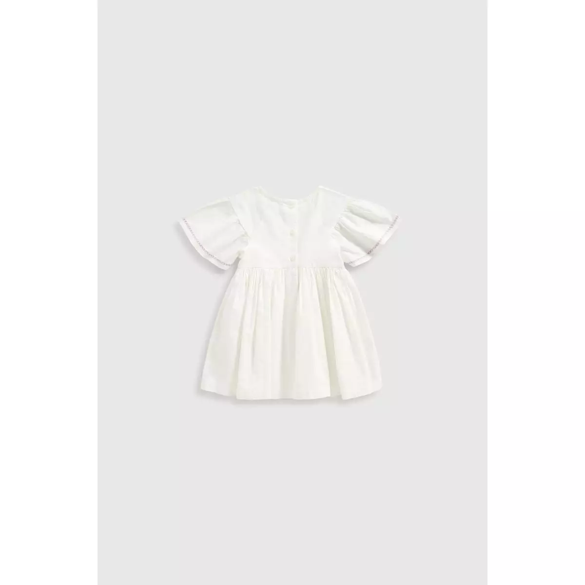 Mothercare White Dress - Dress Bayi Perempuan (Putih)
