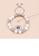 Glamorousky white Fashion and Elegant Geometric Tree Of Life Imitation Pearl Beaded 316L Stainless Steel Bracelet with Cubic Zirconia DA2F6ACE9748C5GS_3
