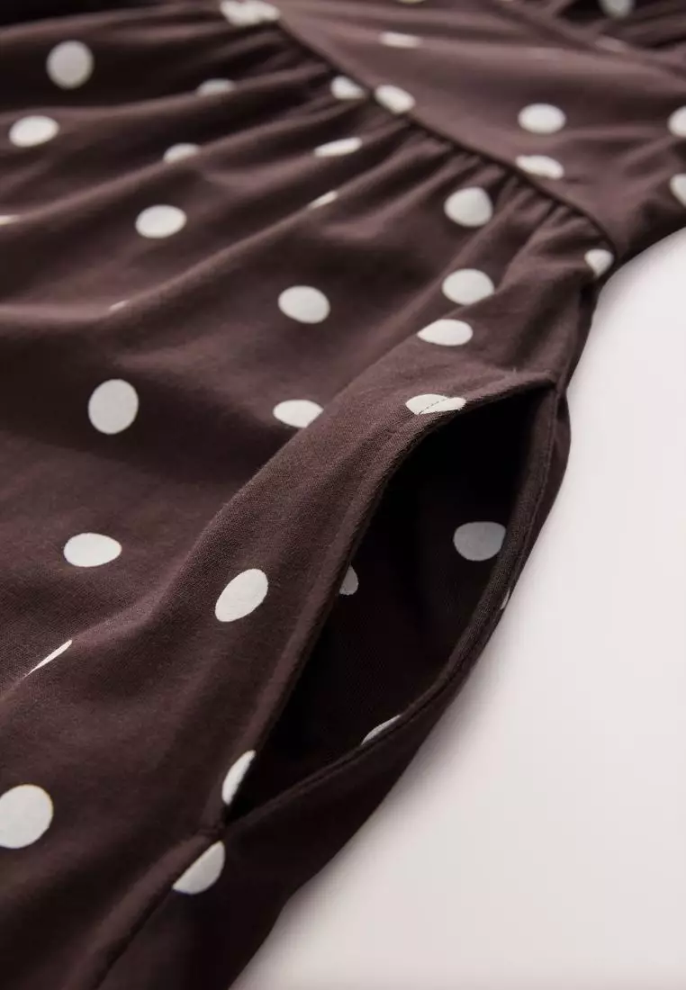 Polka Dot Midi Dress