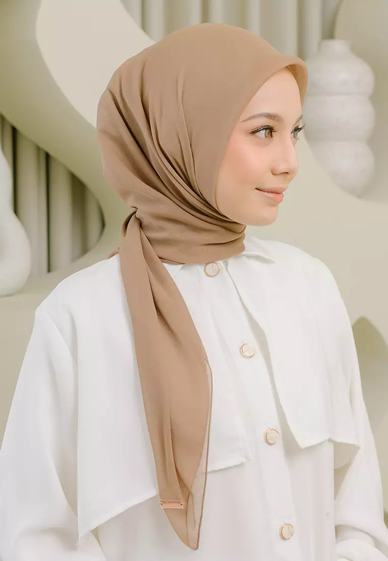 Kirana Paris Plain Japan Olive Sheen